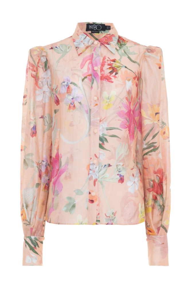 Camisa Ml Estação Flores Patbo