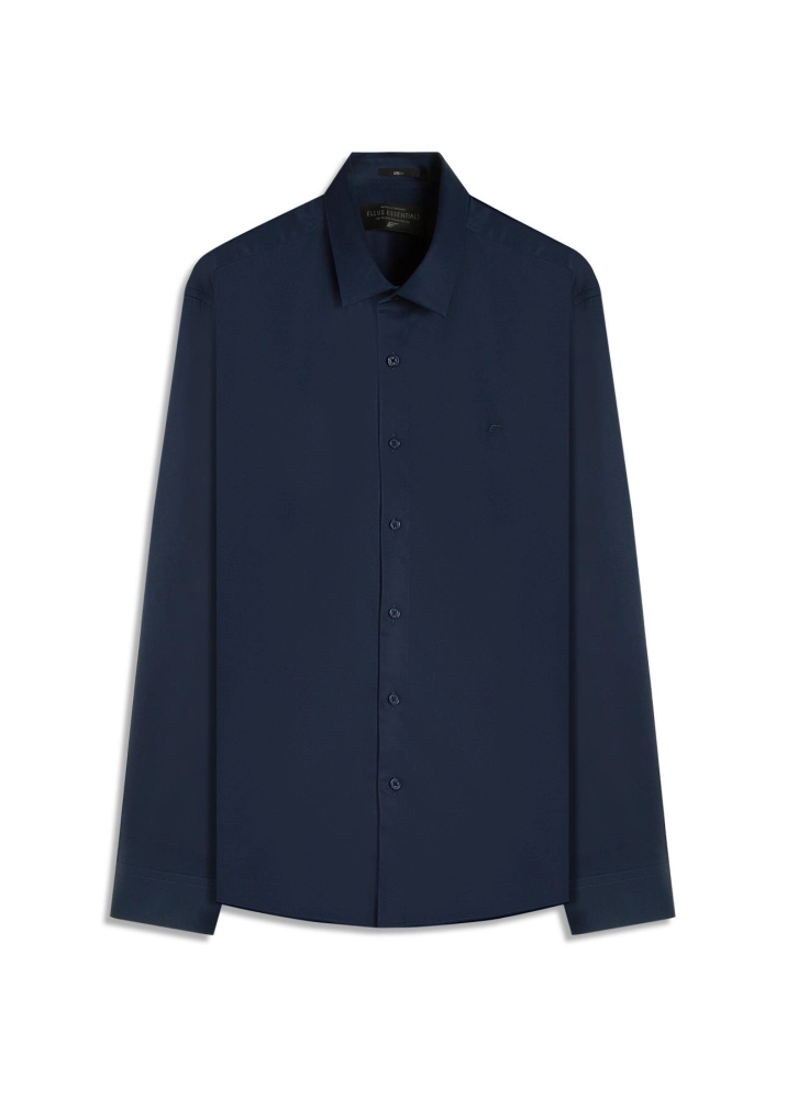 Camisa Ml Masc Ellus Satin Slim