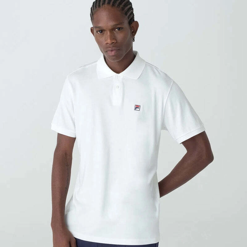 Camisa Polo Italian Fit Pima Masculina Fila