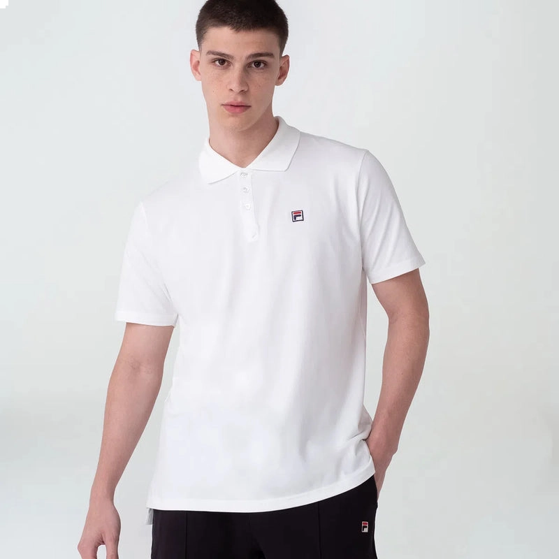 Camisa Polo Italian Fit Pima Masculina Fila
