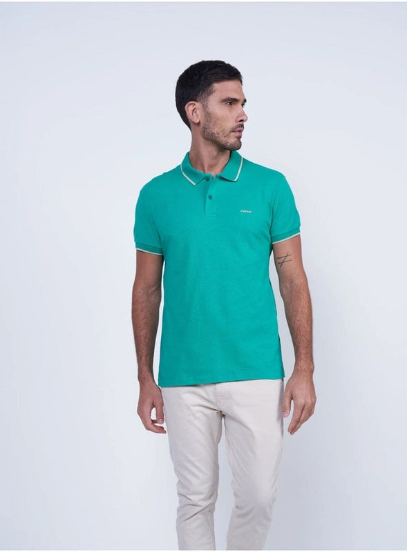 Camisa Polo Manga Curta Colcci
