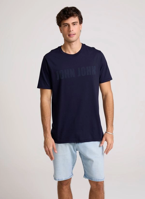 Camiseta Regular Fit Starlight Azul Marinho
