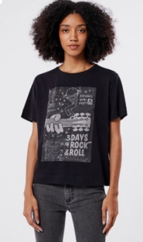 Camiseta T-shirt Days Festival Gliter