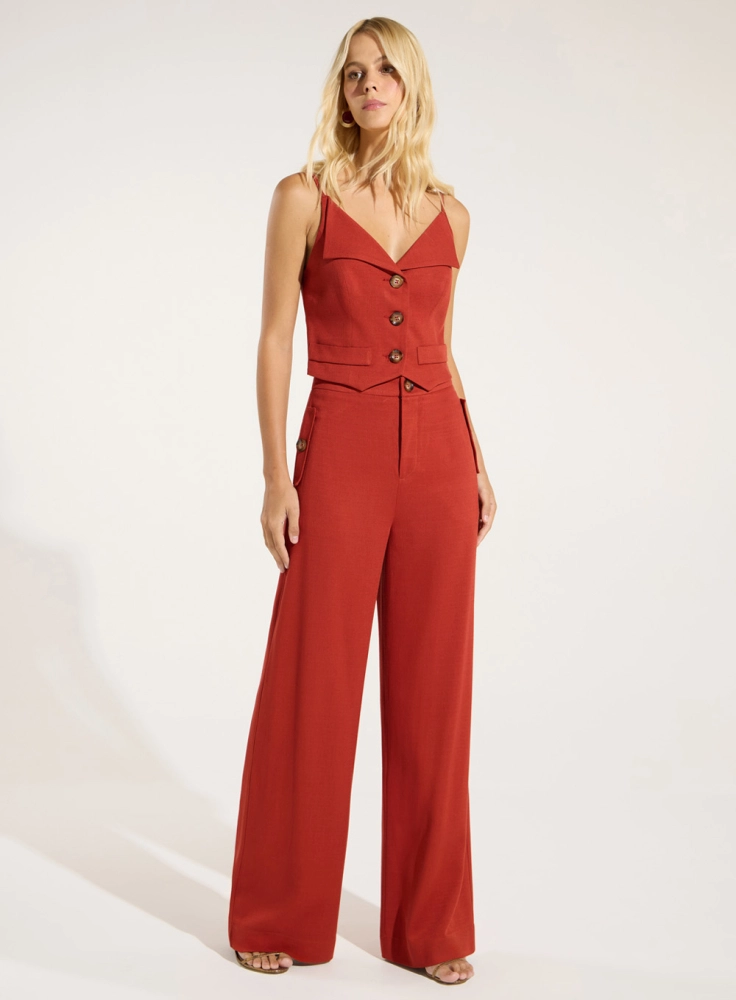 CONJUNTO COLETE E CALCA