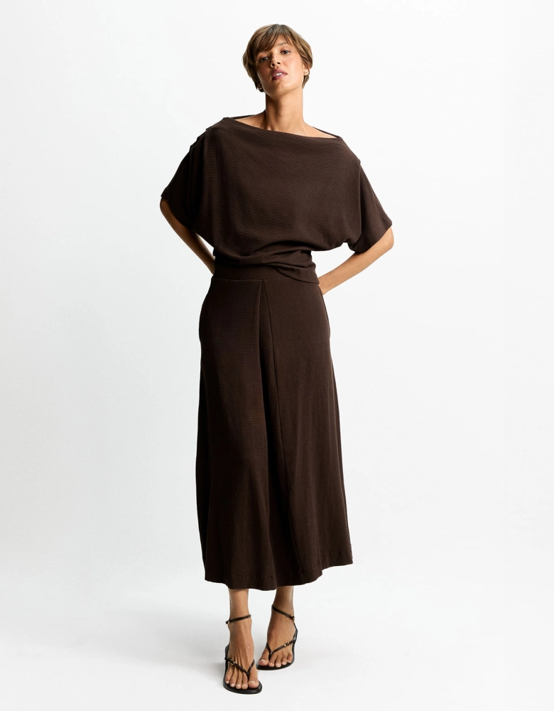 Conjunto Malha Textura Shoulder