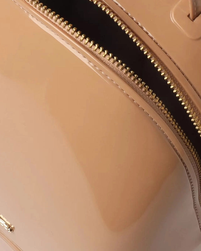 Mochila Bege Bia Média Brizza