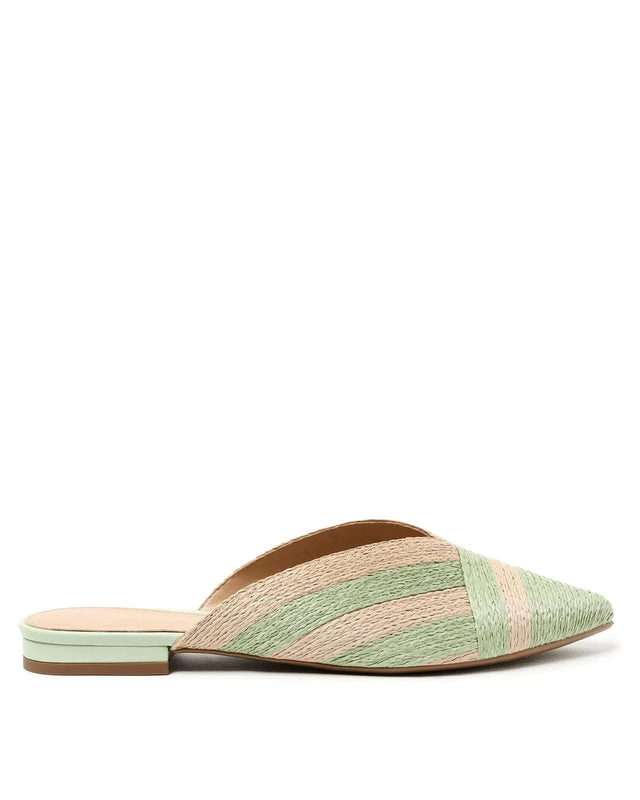Mule Verde Fechada Bambu Green