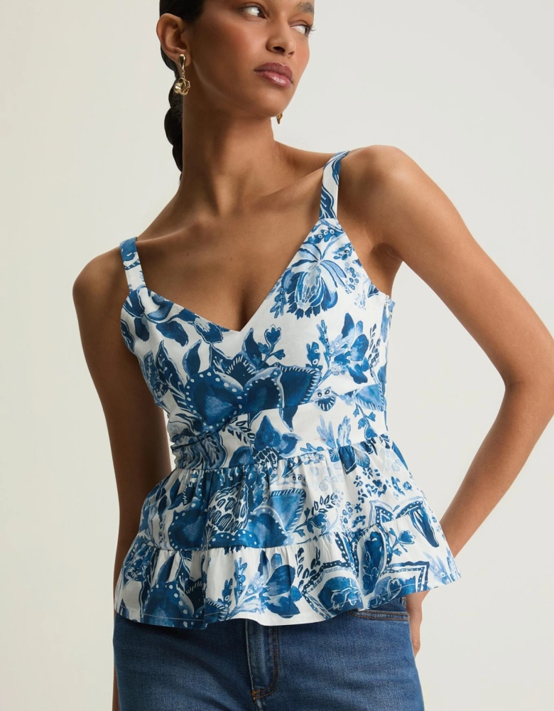 Regata Floral Indigo