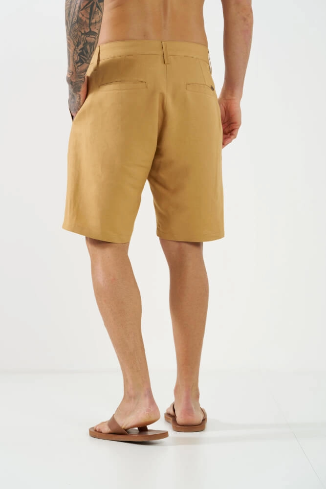 BERMUDA DE LINHO COLCCI