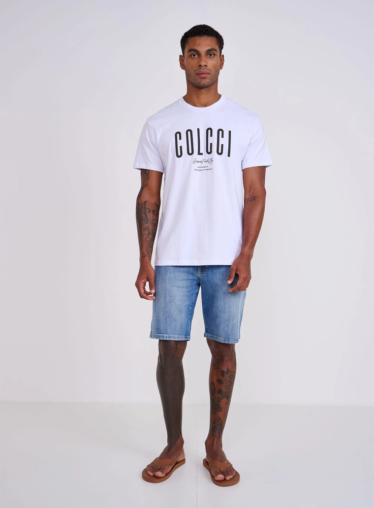 Bermuda Masculina Jeans Davi colcci
