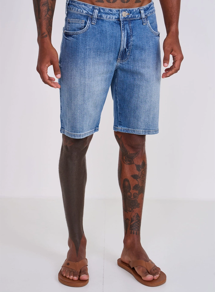 Bermuda Masculina Jeans Davi colcci
