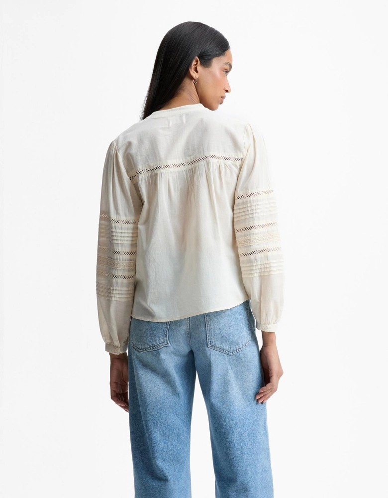 Blusa Detalhe Entremeio