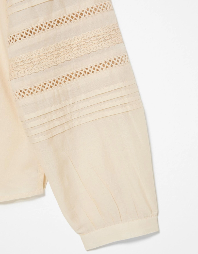 Blusa Detalhe Entremeio