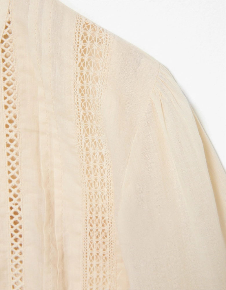 Blusa Detalhe Entremeio