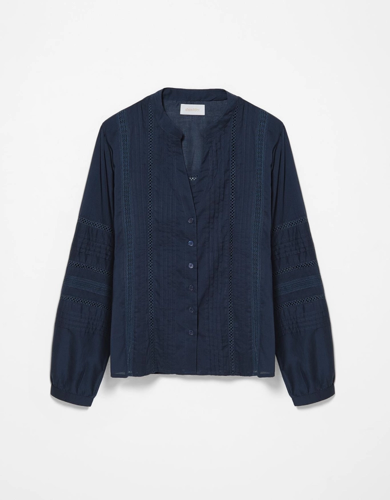 Blusa Detalhe Entremeio