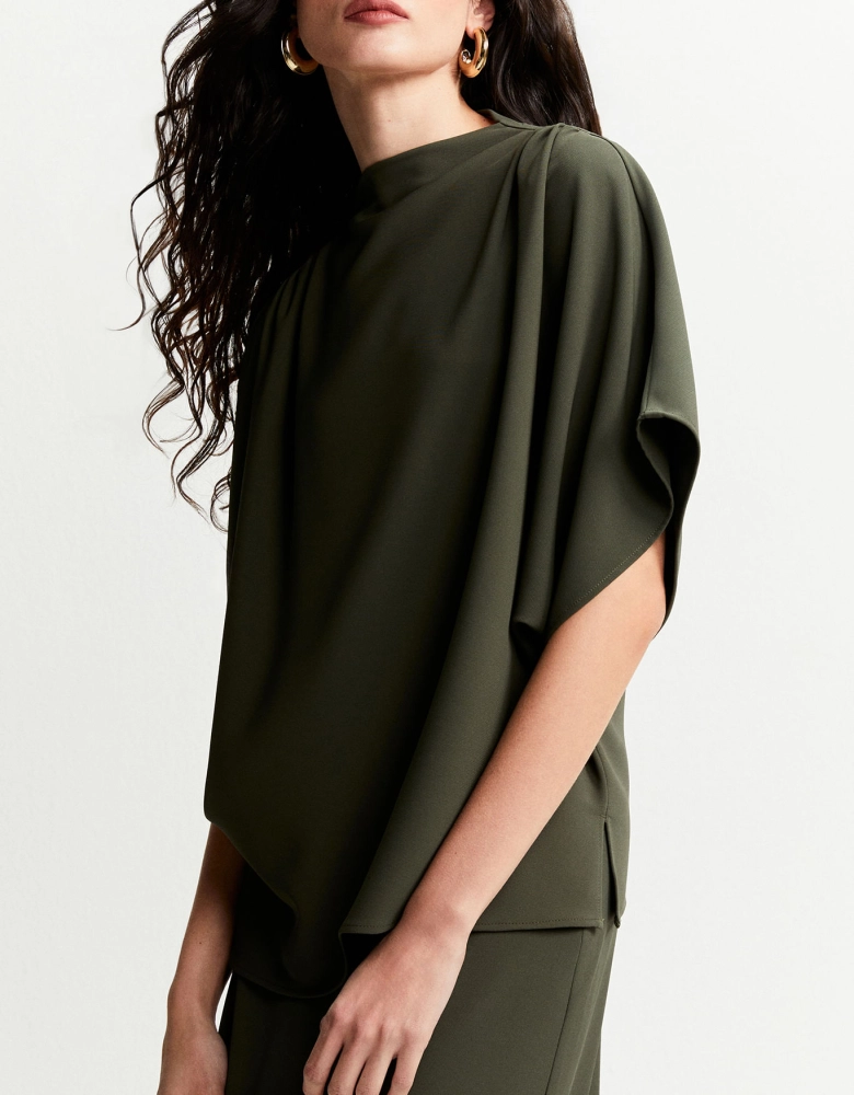Blusa Feminina Ampla Franzida 