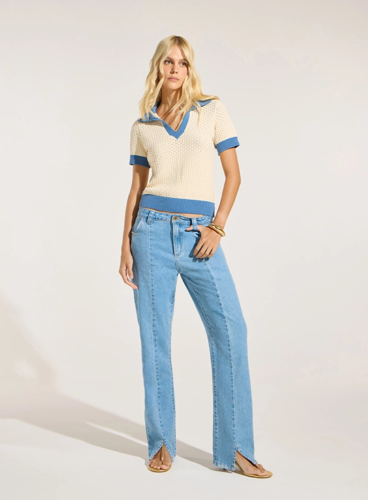  BLUSA POLO  TRICOT SKAZI