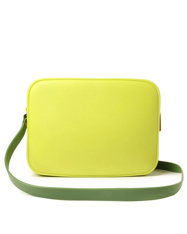 Bolsa Tiracolo Verde Rafa Pequena Brizza Arezzo