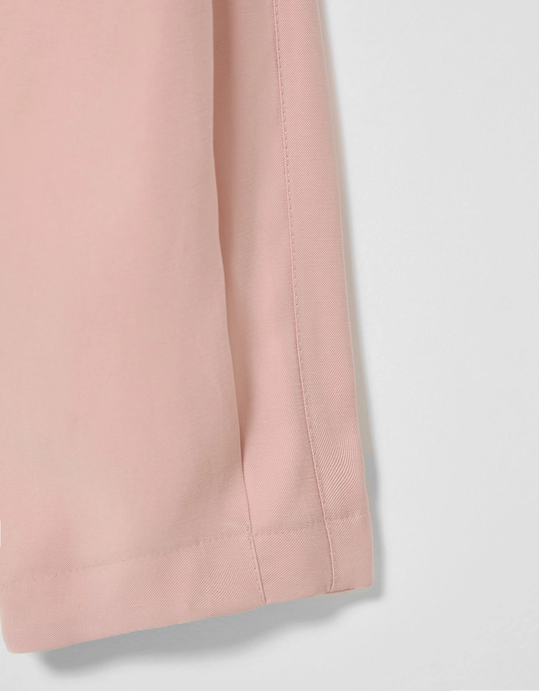 Calça baggy com pregas