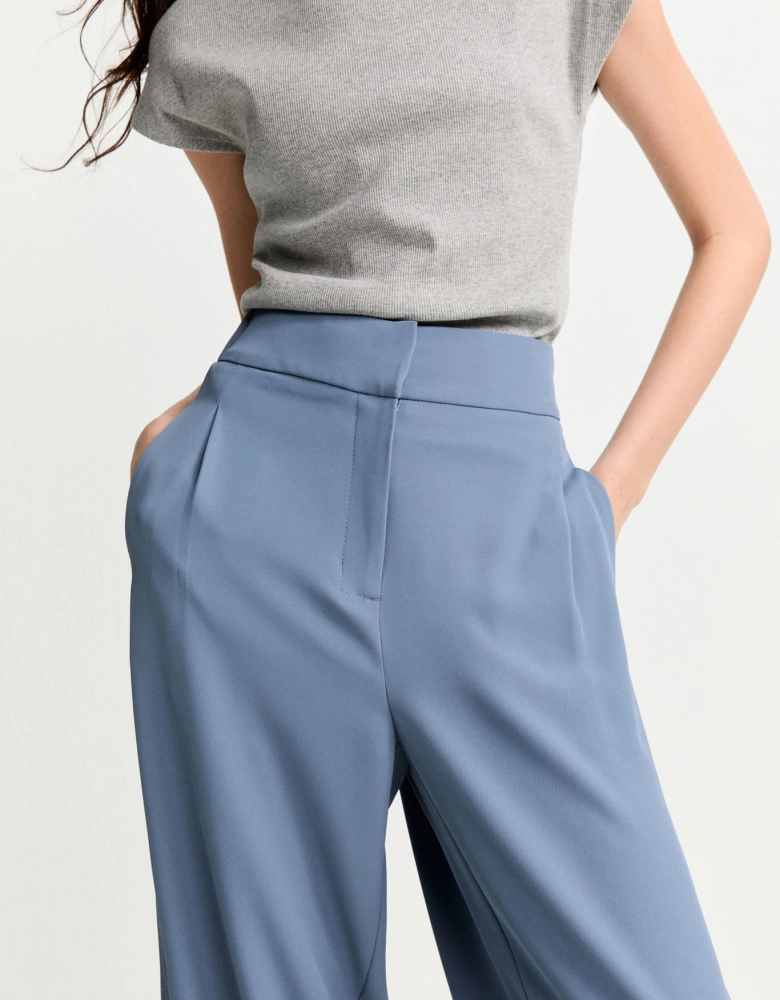 Calça Baggy Pregas Shoulder