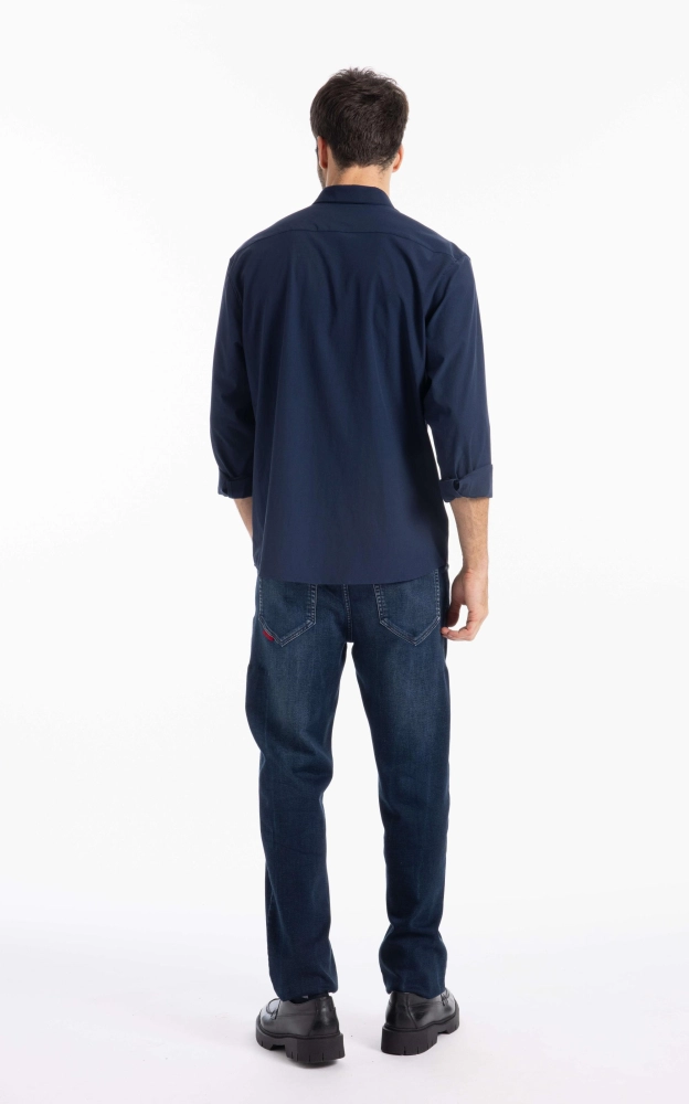 Calça Jeans Jogging Intense Blue Classic Ellus