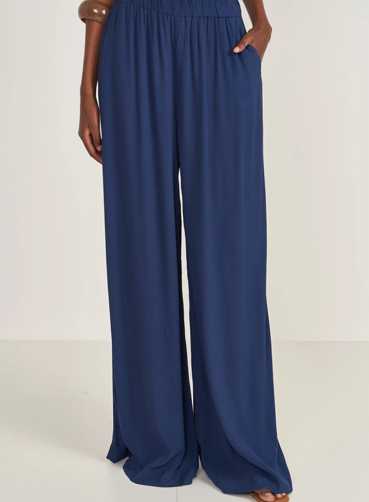 Calça Joana Cós Com Elástico