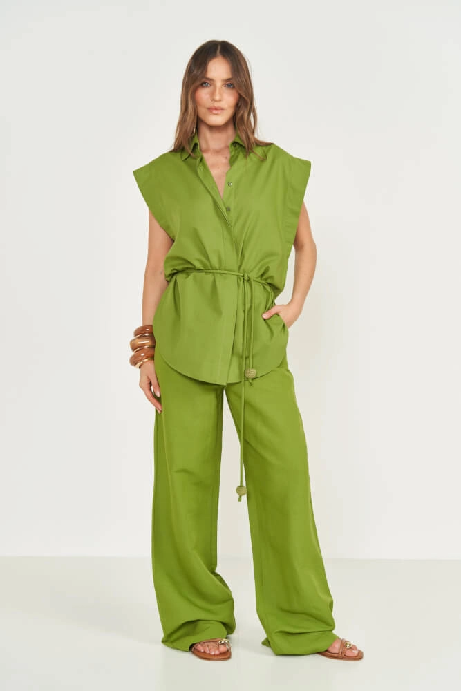 CALÇA LINHO FM COLCCI