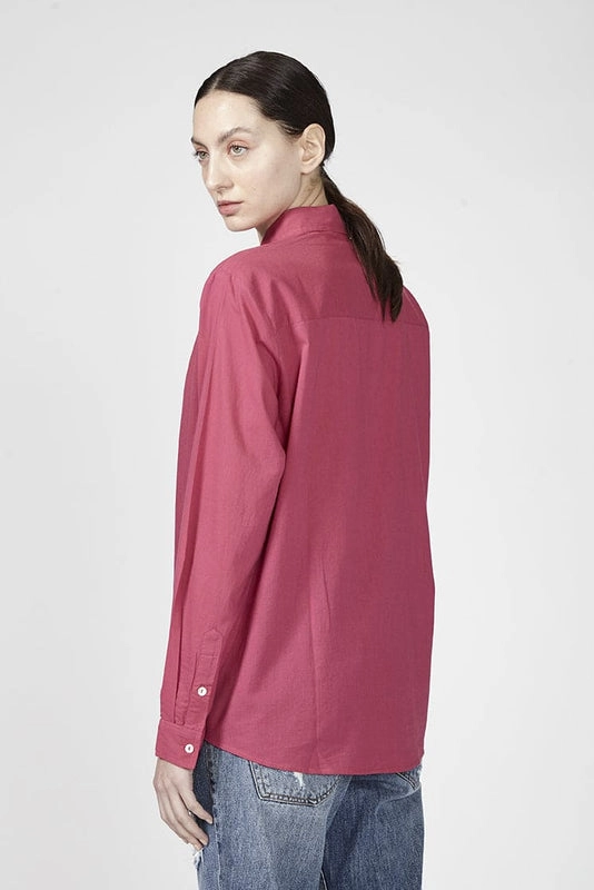 Camisa Feminina Manga Longa Animale jeans