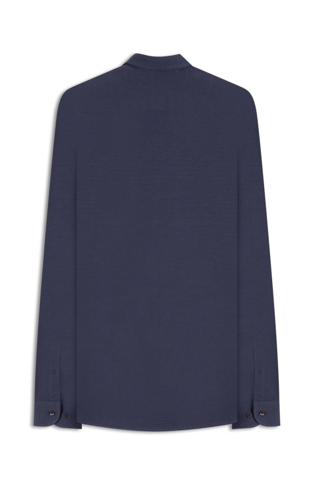 Camisa Knitted Stripes Classic New Italian Ellus
