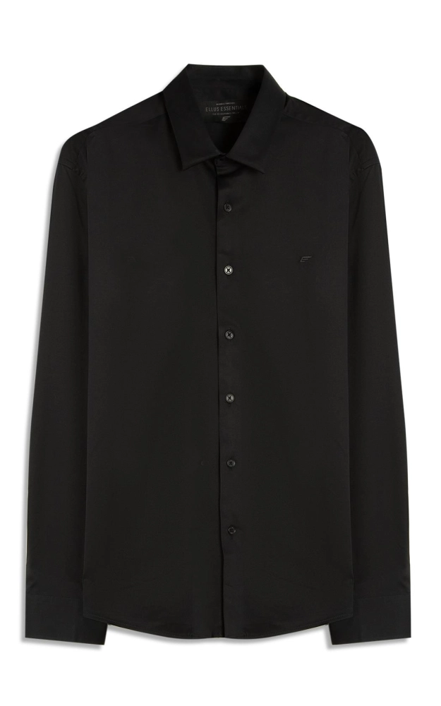 Camisa Ml Masc Ellus Satin Slim