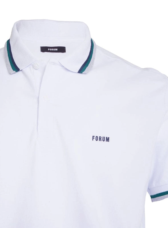 Camisa Polo Masculina Algodão Forum