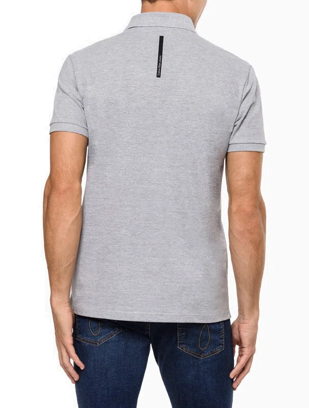 Camisa Polo Masculina Básica Estampa Logo Reissue Calvin Klein Jeans