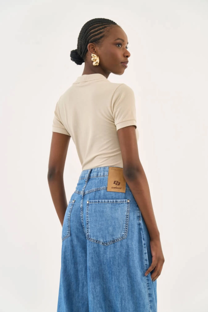 camisa polo feminina colcci