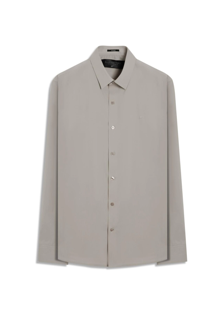 Camisa Wrinkled Cotton Slim