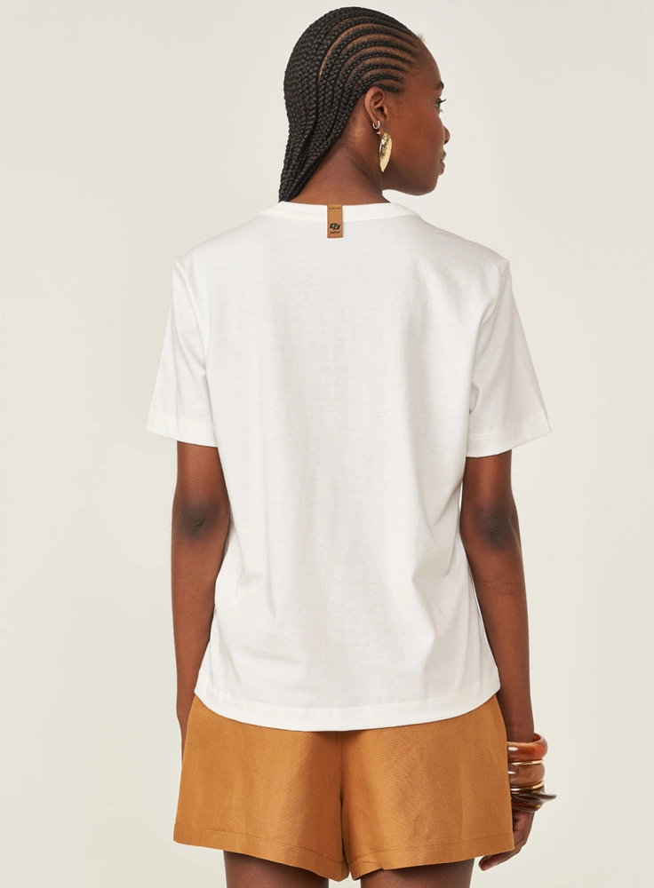 Camiseta Boy Com Estampa Frontal