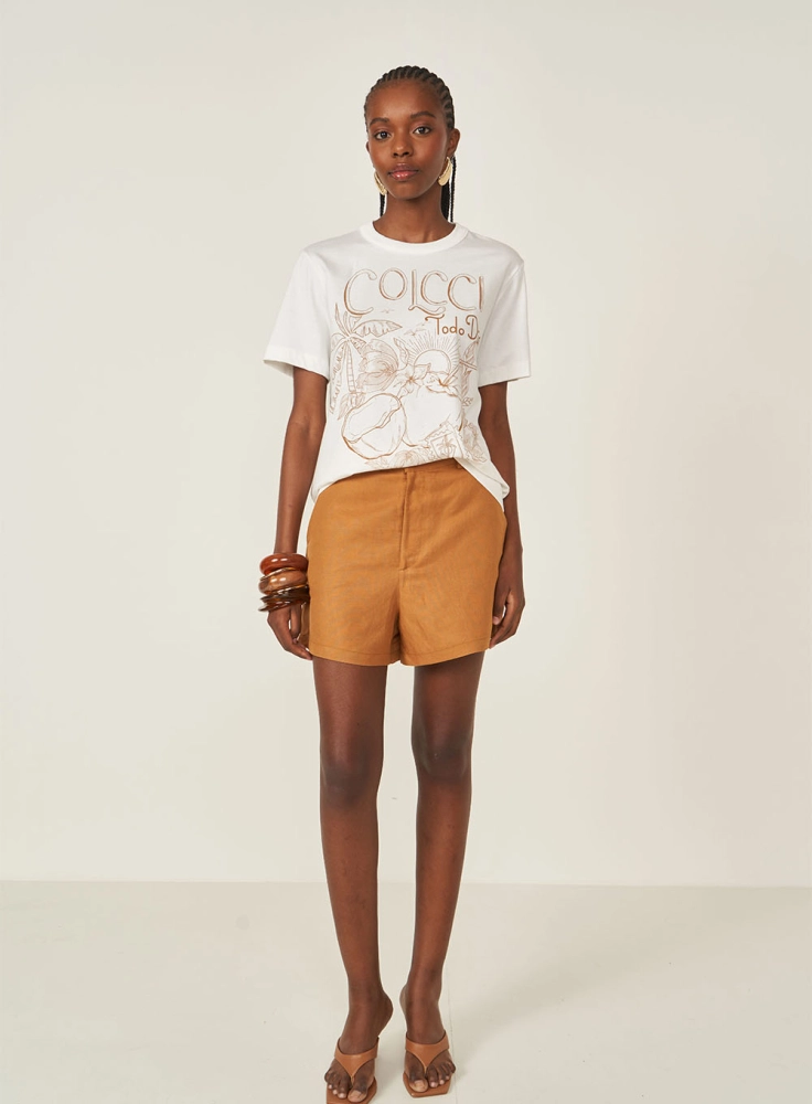Camiseta Boy Com Estampa Frontal