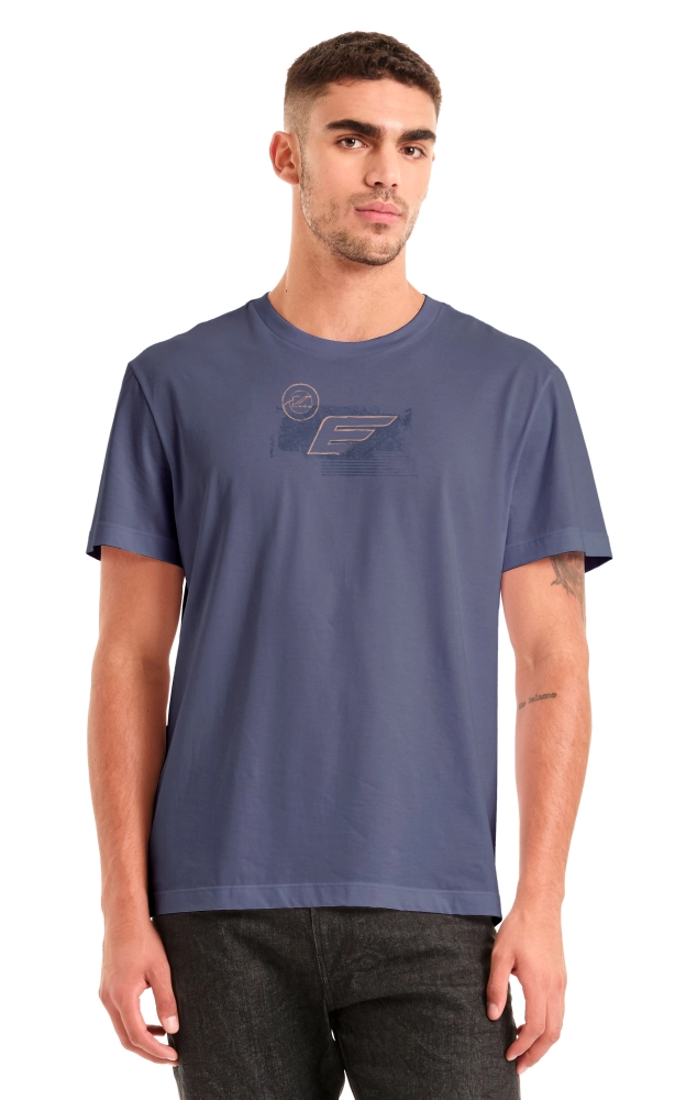 Camiseta Cotton Fine Easa Stamp Classic Ellus