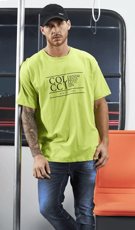 Camiseta Denim Revolution Colcci