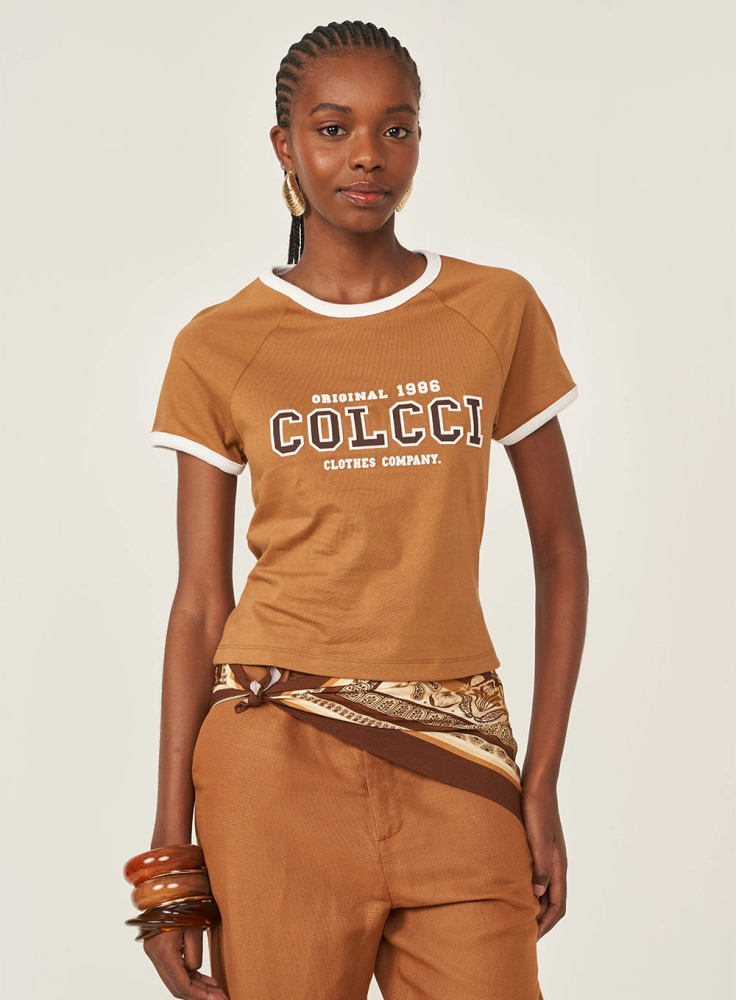 Camiseta Feminina Baby Comfort colcci