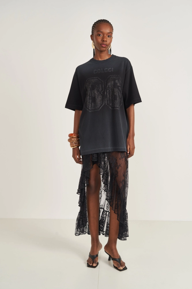 Camiseta Feminina Over Loose colcci