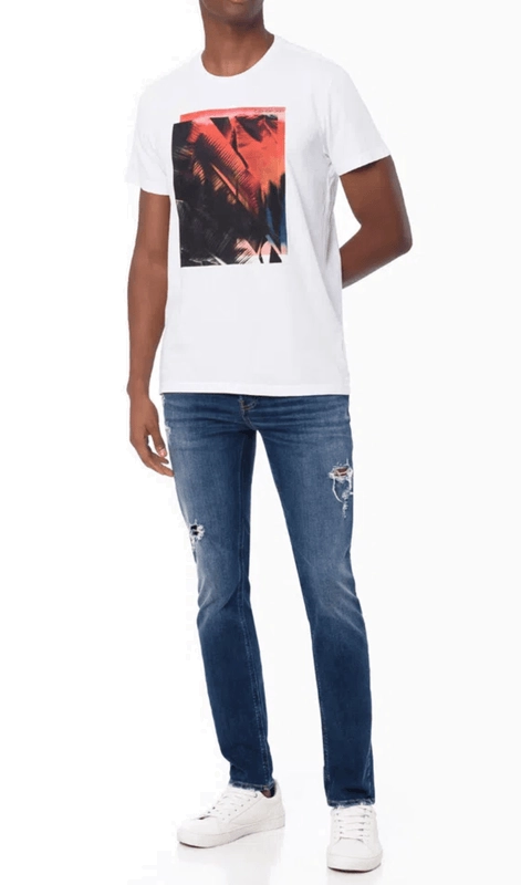 Camiseta Leaf Colors Calvin Klein