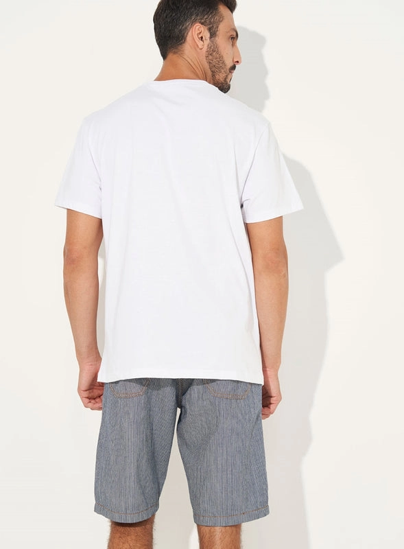 Camiseta Manga Curta Surfer Blocks Colcci