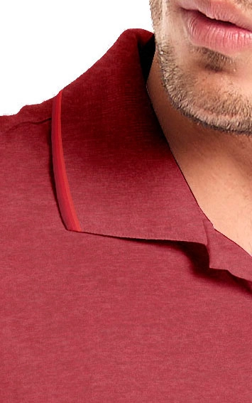 CAMISETA PIQUET MELANGE EASA FRISO CLASSIC MC ELLUS