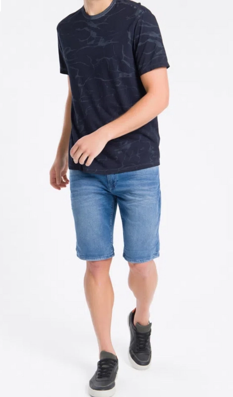Camiseta Regular Full Meia Seco CALVIN KLEIN