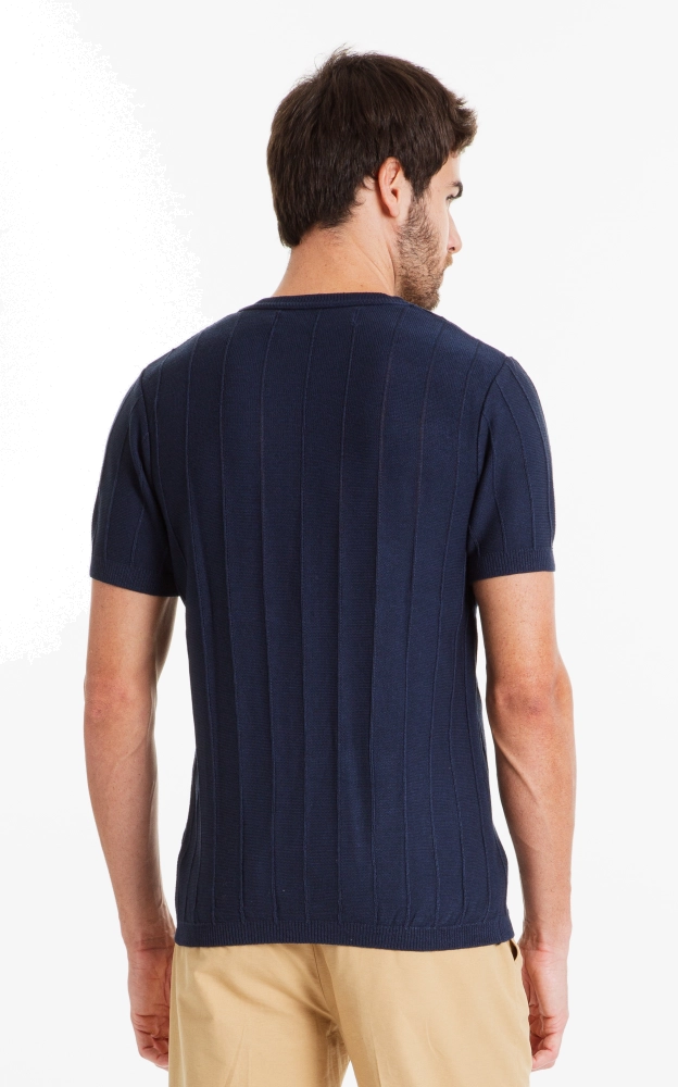 Camiseta Visco Mescla Texture Lines Ellus