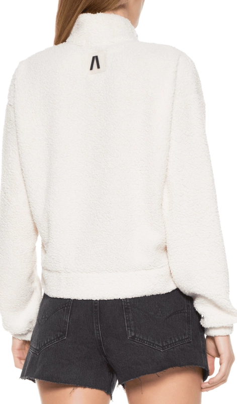 Casaco Sherpa Gola Dupla Animale Jeans