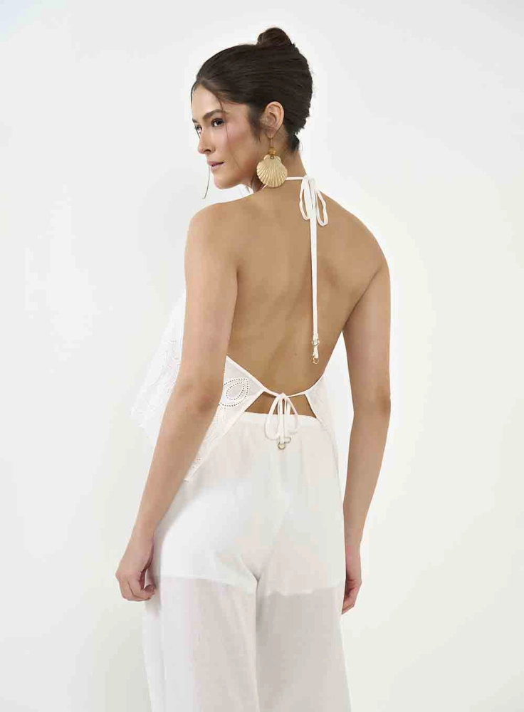 CONJUNTO BLUSA E CALCA LAISE COLCCI