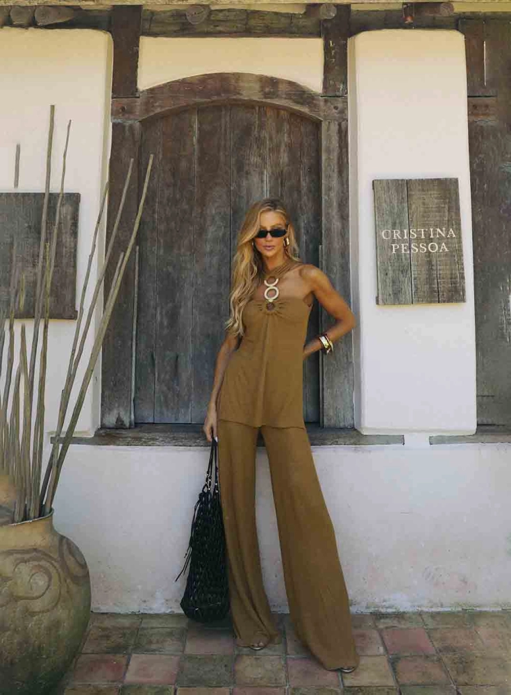 CONJUNTO BLUSA E CALÇA COLCCI