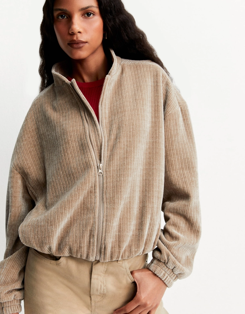 Jaqueta Bomber Cotele Shoulder