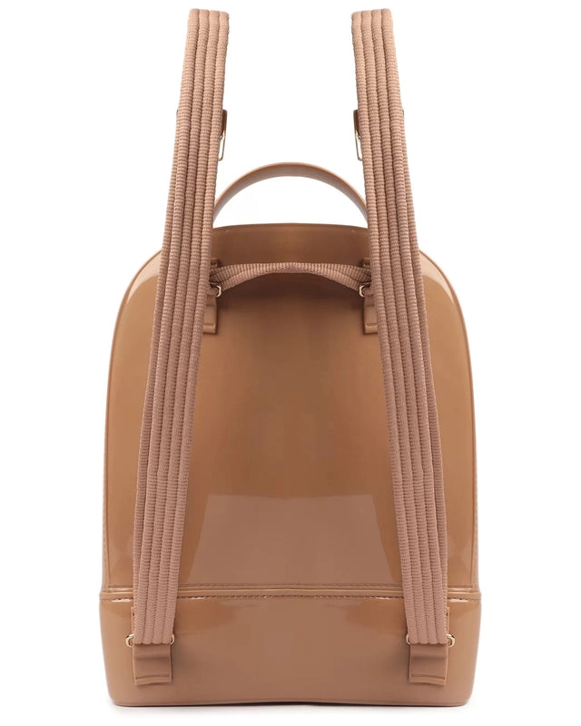 Mochila Bege Bia Média Brizza